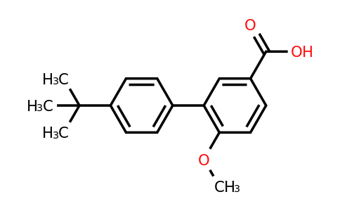 CAS 926253-83-0 | 3-(4-tert-Butylphenyl)-4-methoxybenzoic acid
