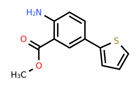 CAS 926254-39-9 | Methyl 2-amino-5-(thiophen-2-yl)benzoate