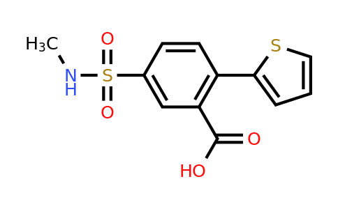 CAS 926254-94-6 | 5-(Methylsulfamoyl)-2-(thiophen-2-yl)benzoic acid