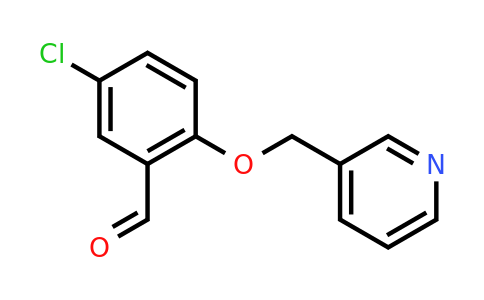 CAS 926257-17-2 | 5-Chloro-2-(pyridin-3-ylmethoxy)benzaldehyde