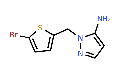 CAS 926257-64-9 | 1-[(5-bromothiophen-2-yl)methyl]-1H-pyrazol-5-amine