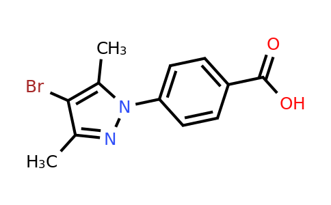 CAS 926258-29-9 | 4-(4-bromo-3,5-dimethyl-1H-pyrazol-1-yl)benzoic acid