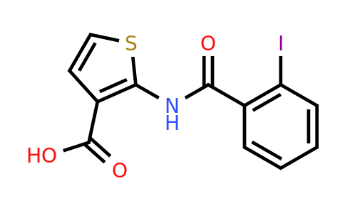 CAS 926259-86-1 | 2-(2-Iodobenzamido)thiophene-3-carboxylic acid