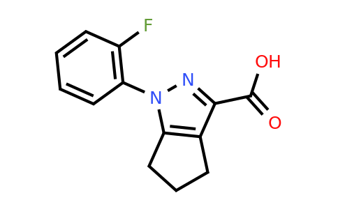 CAS 926261-73-6 | 1-(2-Fluorophenyl)-1H,4H,5H,6H-cyclopenta[c]pyrazole-3-carboxylic acid