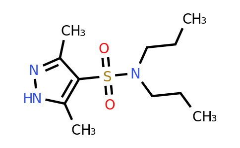 CAS 926262-42-2 | 3,5-Dimethyl-N,N-dipropyl-1H-pyrazole-4-sulfonamide