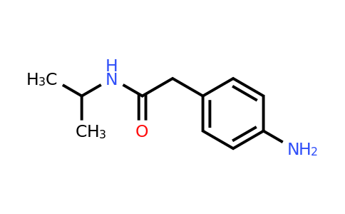 CAS 926263-77-6 | 2-(4-Aminophenyl)-N-(propan-2-yl)acetamide