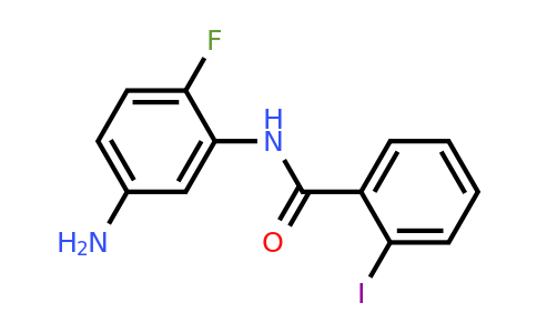 CAS 926264-63-3 | N-(5-Amino-2-fluorophenyl)-2-iodobenzamide