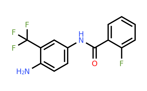 CAS 926266-08-2 | N-[4-Amino-3-(trifluoromethyl)phenyl]-2-fluorobenzamide