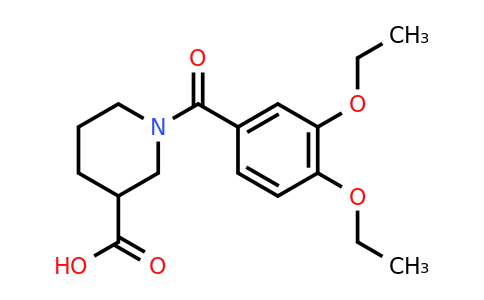CAS 926267-25-6 | 1-(3,4-diethoxybenzoyl)piperidine-3-carboxylic acid