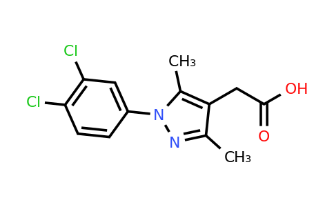 CAS 926269-51-4 | 2-[1-(3,4-Dichlorophenyl)-3,5-dimethyl-1H-pyrazol-4-yl]acetic acid