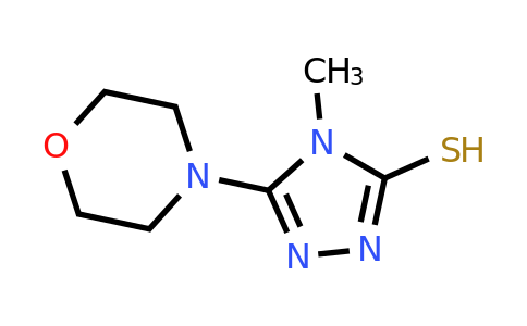 CAS 926269-71-8 | 4-Methyl-5-(morpholin-4-yl)-4H-1,2,4-triazole-3-thiol