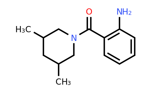 CAS 926272-60-8 | 2-(3,5-Dimethylpiperidine-1-carbonyl)aniline