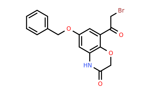 CAS 926319-53-1 | 6-(Benzyloxy)-8-(2-bromoacetyl)-2H-benzo[b][1,4]oxazin-3(4H)-one