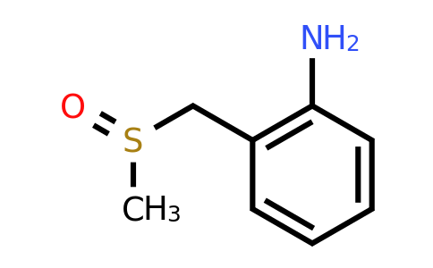 CAS 92643-47-5 | 2-(methanesulfinylmethyl)aniline