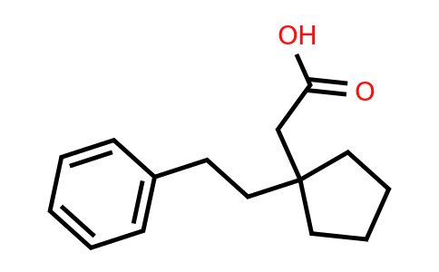 CAS 92655-03-3 | 2-[1-(2-Phenylethyl)cyclopentyl]acetic acid