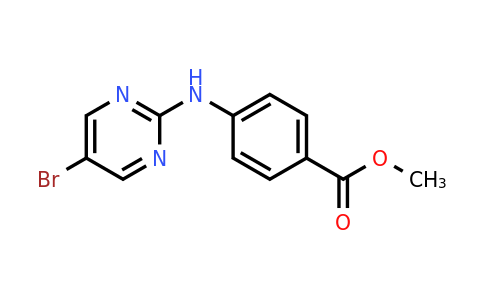 CAS 926642-55-9 | Methyl 4-((5-bromopyrimidin-2-yl)amino)benzoate