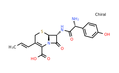 CAS 92665-29-7 | (6S,7R)-7-((R)-2-Amino-2-(4-hydroxyphenyl)acetamido)-8-oxo-3-((E)-prop-1-en-1-yl)-5-thia-1-azabicyclo[4.2.0]oct-2-ene-2-carboxylic acid