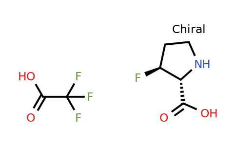 CAS 926910-60-3 | (2R,3S)-3-fluoropyrrolidine-2-carboxylic acid; trifluoroacetic acid