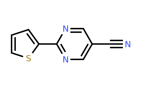 CAS 926921-77-9 | 2-(Thiophen-2-yl)pyrimidine-5-carbonitrile