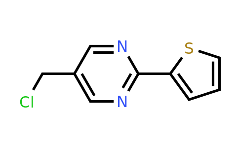 CAS 926921-78-0 | 5-(Chloromethyl)-2-(thiophen-2-yl)pyrimidine