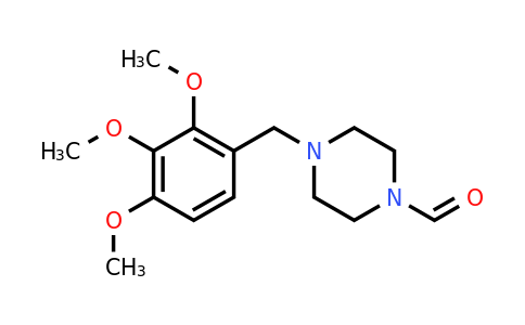 CAS 92700-82-8 | 4-[(2,3,4-trimethoxyphenyl)methyl]piperazine-1-carbaldehyde