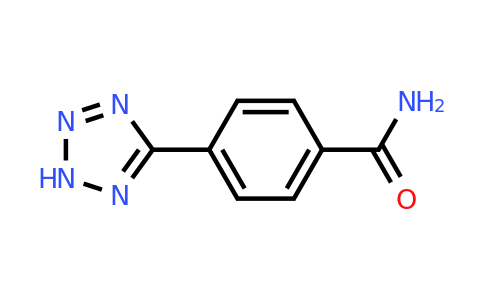 CAS 92712-51-1 | 4-(2H-1,2,3,4-tetrazol-5-yl)benzamide
