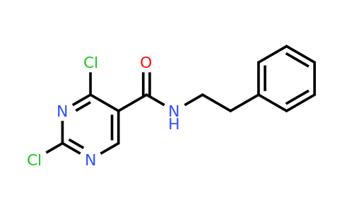 CAS 927176-99-6 | 2,4-Dichloro-N-phenethylpyrimidine-5-carboxamide