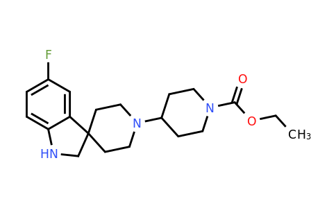 CAS 927402-26-4 | Ethyl 4-(5-fluorospiro[indoline-3,4'-piperidin]-1'-yl)piperidine-1-carboxylate