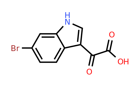 CAS 927676-51-5 | 1H-Indole-3-acetic acid, 6-bromo-alpha-oxo-