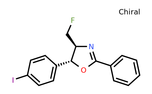 CAS 927689-69-8 | (4S,5R)-4-(Fluoromethyl)-5-(4-iodophenyl)-2-phenyl-4,5-dihydrooxazole