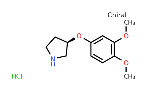 CAS 927691-29-0 | (R)-3-(3,4-Dimethoxyphenoxy)-pyrrolidine hydrochloride
