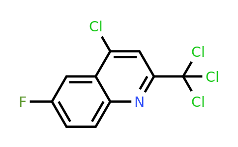 CAS 927800-47-3 | 4-Chloro-6-fluoro-2-trichloromethyl-quinoline