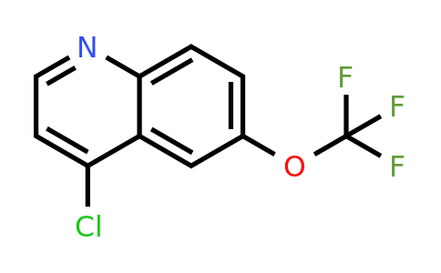 CAS 927800-55-3 | 4-Chloro-6-(trifluoromethoxy)quinoline