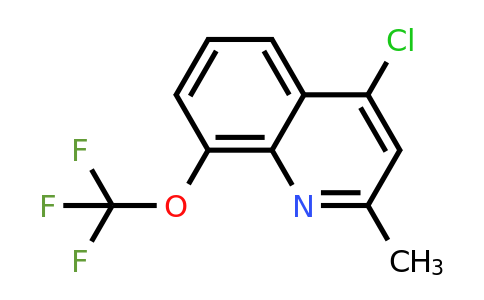 CAS 927800-56-4 | 4-Chloro-2-methyl-8-(trifluoromethoxy)quinoline