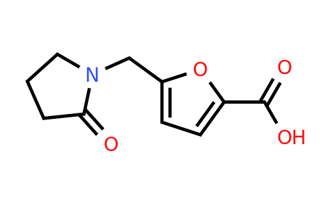 CAS 927802-89-9 | 5-((2-Oxopyrrolidin-1-yl)methyl)furan-2-carboxylic acid