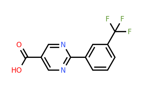 CAS 927803-29-0 | 2-(3-(Trifluoromethyl)phenyl)pyrimidine-5-carboxylic acid
