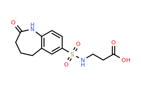 CAS 927869-63-4 | 3-(2-Oxo-2,3,4,5-tetrahydro-1H-1-benzazepine-7-sulfonamido)propanoic acid