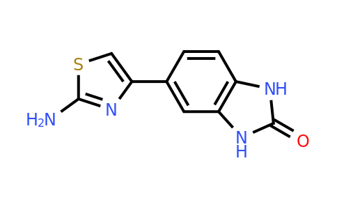 CAS 927969-91-3 | 5-(2-Aminothiazol-4-yl)-1H-benzo[d]imidazol-2(3H)-one