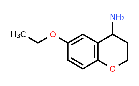 CAS 927970-57-8 | 6-ethoxy-3,4-dihydro-2H-1-benzopyran-4-amine