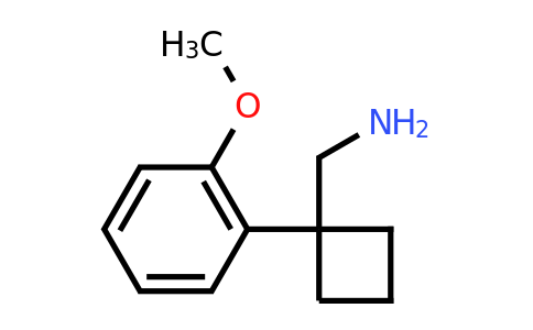 CAS 927993-47-3 | [1-(2-methoxyphenyl)cyclobutyl]methanamine