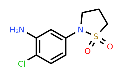 CAS 927995-93-5 | 2-(3-Amino-4-chlorophenyl)-1,2-thiazolidine-1,1-dione