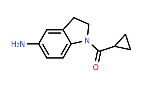 CAS 927996-72-3 | (5-Aminoindolin-1-yl)(cyclopropyl)methanone