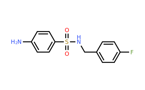 CAS 928001-76-7 | 4-Amino-N-[(4-fluorophenyl)methyl]benzene-1-sulfonamide
