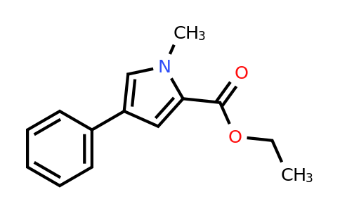 CAS 92802-01-2 | Ethyl 1-methyl-4-phenyl-1H-pyrrole-2-carboxylate