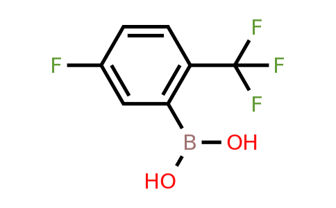 CAS 928053-97-8 | 5-Fluoro-2-(trifluoromethyl)phenylboronic acid