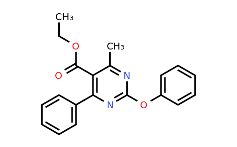 CAS 928119-10-2 | Ethyl 4-methyl-2-phenoxy-6-phenylpyrimidine-5-carboxylate