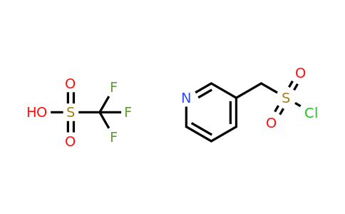 CAS 928140-28-7 | Pyridin-3-ylmethanesulfonyl chloride trifluoromethanesulfonate