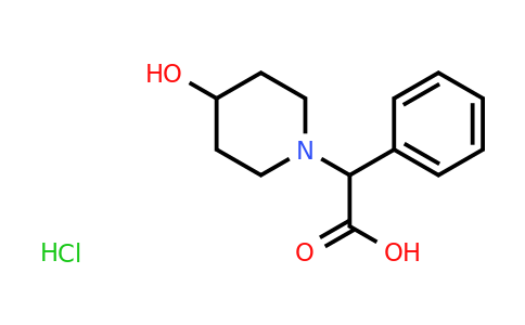 CAS 928322-40-1 | 2-(4-Hydroxypiperidin-1-yl)-2-phenylacetic acid hydrochloride