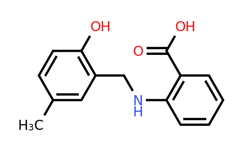 CAS 92841-28-6 | 2-{[(2-hydroxy-5-methylphenyl)methyl]amino}benzoic acid