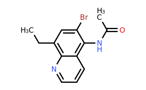 CAS 92849-19-9 | N-(6-Bromo-8-ethylquinolin-5-yl)acetamide